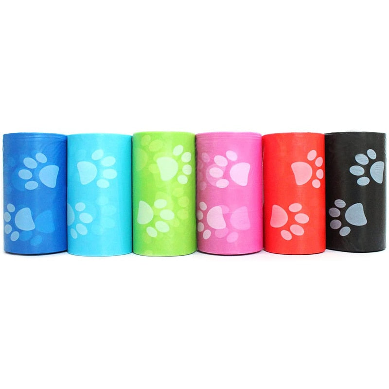 120 Rolls Dog Poop Bag Outdoor Cleaning Poop Bag Outdoor Clean Pets