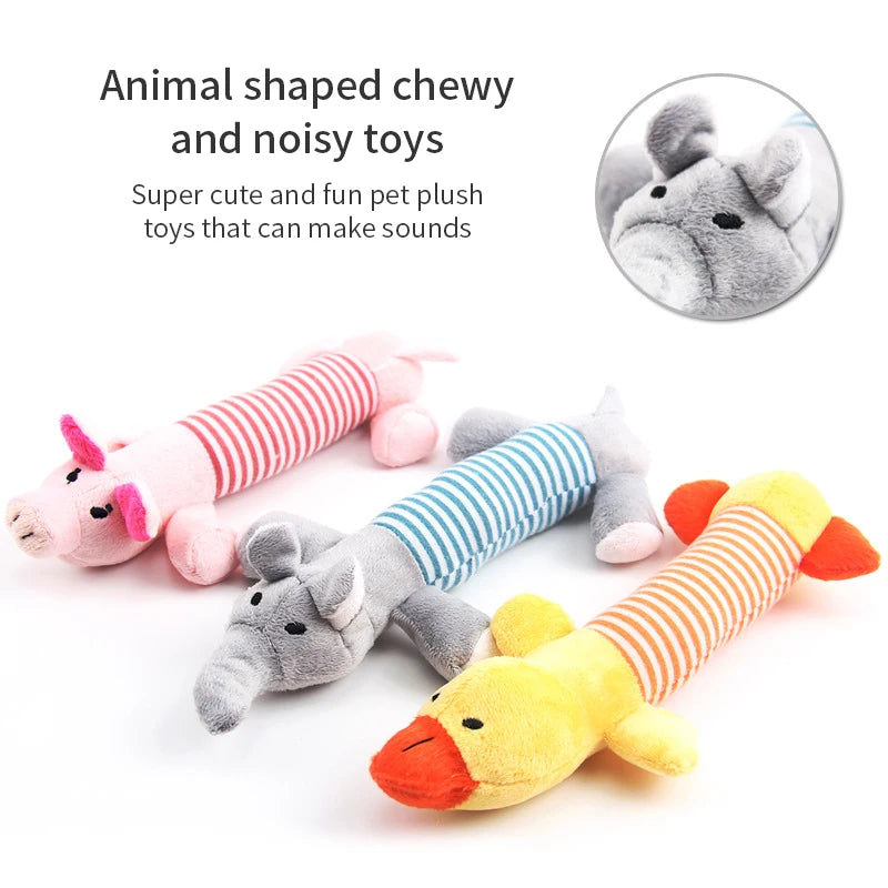 Pet Dog Toy Squeak Plush Toy For Dogs Supplies Fit for All Puppy Pet